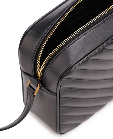 Saint Laurent Кожаная сумка Lou Camera Bag - Артикул: 761554-DV707