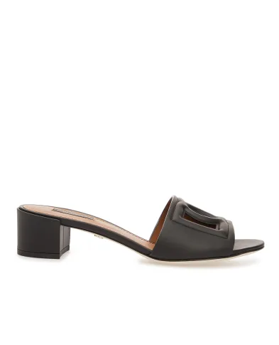 Dolce&Gabbana Кожаные мюли - Артикул: CR1139-AO049