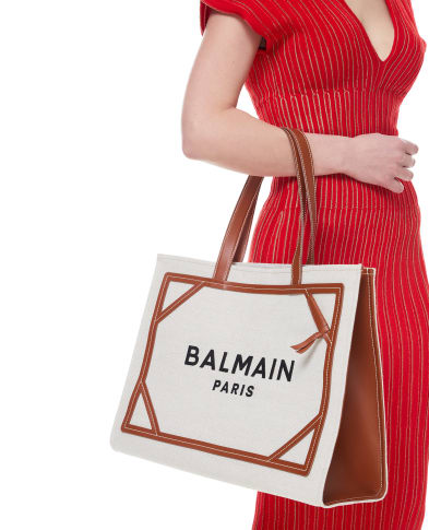 Balmain Сумка B-Army Shopper Medium - Артикул: AN1FF810TDCS