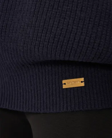 Balmain Светр з вовни - Артикул: FF0KG025KJ02