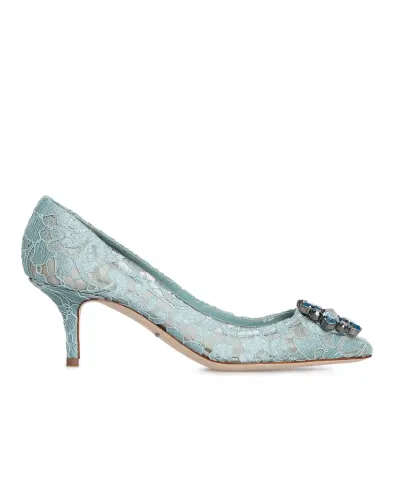 Dolce&Gabbana Кружевные лодочки Rainbow Lace - Артикул: CD0066-AL198