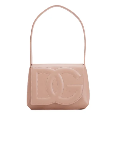Dolce&Gabbana Кожаная сумка DG Logo - Артикул: BB7516-AW576