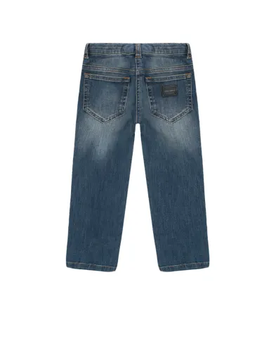 Dolce&Gabbana Детские джинсы - Артикул: L51F53-LD719-B