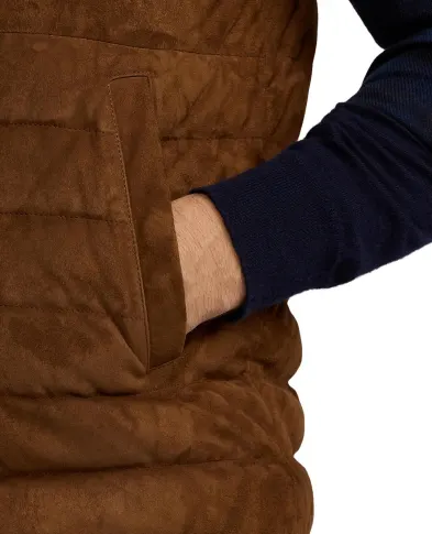 Ralph Lauren Purple Label Замшевый жилет - Артикул: 790957978001