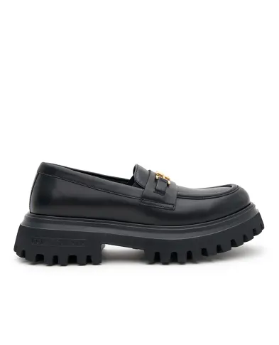 Dolce&Gabbana Дитячі шкіряні лофери - Артикул: D11351-A1065-L