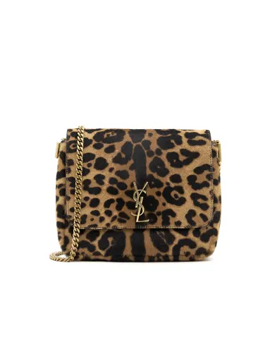 Saint Laurent Сумка Kate из телячьей кожи с ворсом - Артикул: 851557-AAFQZ