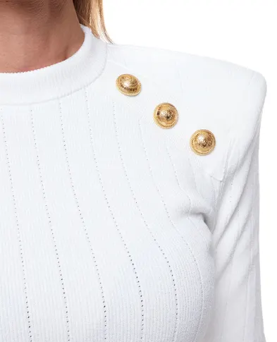 Balmain Джемпер - Артикул: BF1KD001KB07