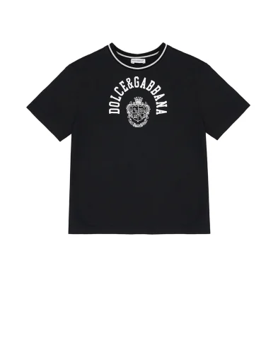 Dolce&Gabbana Дитяча футболка з принтом - Артикул: L4JTHV-G7PTO-S