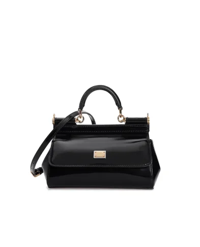 Dolce&Gabbana Кожаная сумка Sicily - Артикул: BB7116-A1037
