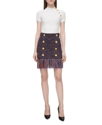 Balmain Юбка - Артикул: RF24443K323