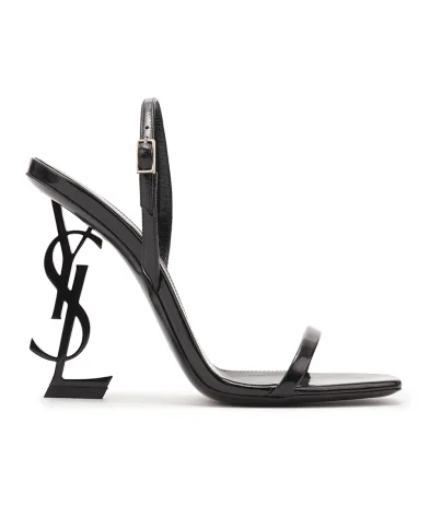Saint Laurent Кожаные босоножки Opyum - Артикул: 754880-AACGC