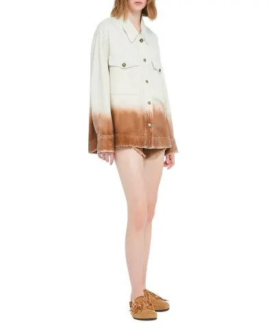 Alanui Джинсова сорочка - Артикул: LWYD004R26DEN0030373