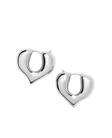 Missoma Сережки-кільця у формі серця - Артикул: VAL-S-E2-NS