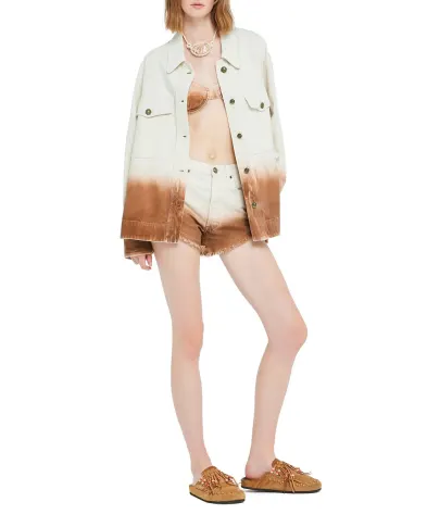 Alanui Джинсова сорочка - Артикул: LWYD004R26DEN0030373