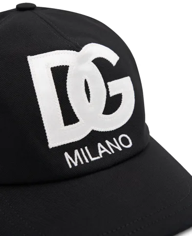 Dolce&Gabbana Дитяча кепка з логотипом DG - Артикул: LB4H80-G7KN0