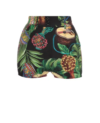 Dolce&Gabbana Шелковые шорты - Артикул: FTBUNT-IS1D2