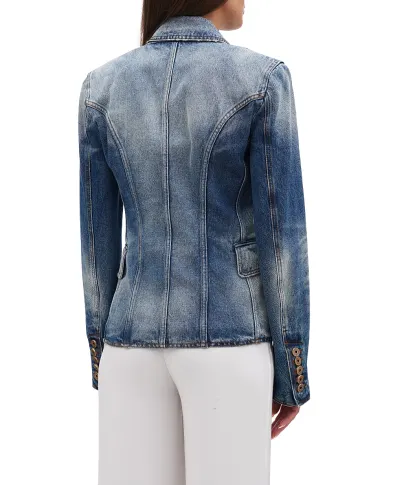 Balmain Джинсовый жакет - Артикул: BF1SG170DD64