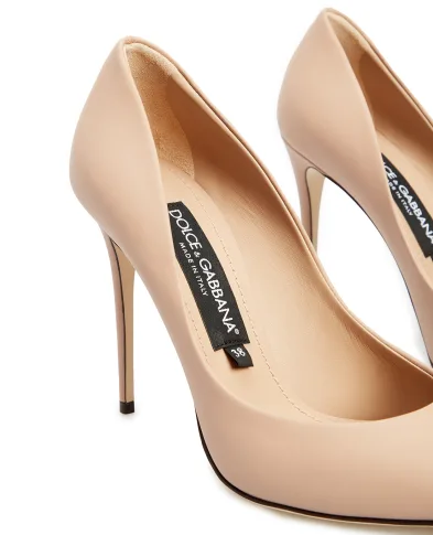 Dolce&Gabbana Кожаные лодочки - Артикул: CD1656-AY276