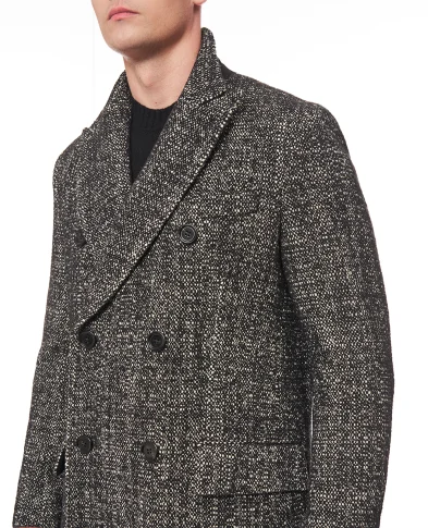 Dolce&Gabbana Пальто двобортне з вовни - Артикул: G050LT-FMZAQ