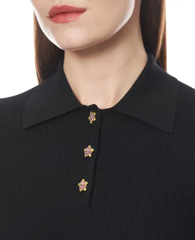 Dolce&Gabbana Поло в рубчик - Артикул: FXZ16Z-JFMHG