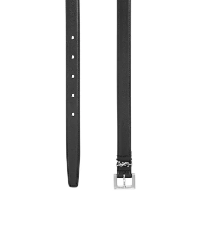 Saint Laurent Кожаный ремень - Артикул: 554465-BOO0E