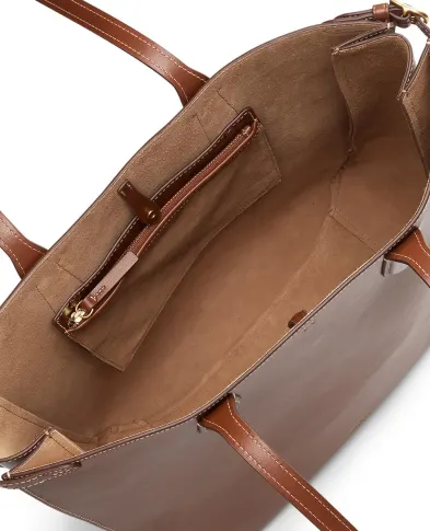 Polo Ralph Lauren Сумка-тоут Bellport North-South из кожи - Артикул: 428962757001