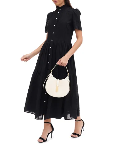 Polo Ralph Lauren Кожаная сумка Polo ID Shoulder Bag Small - Артикул: 428944016001