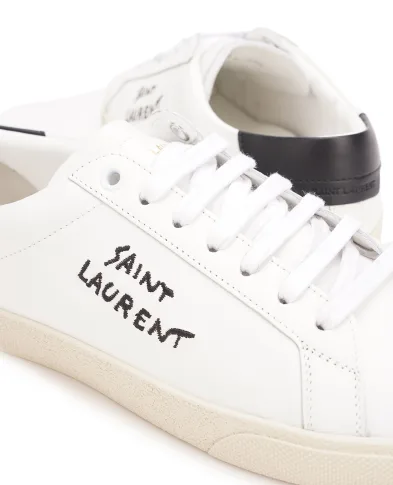 Saint Laurent Кеды Court Classic - Артикул: 610649-AABEE