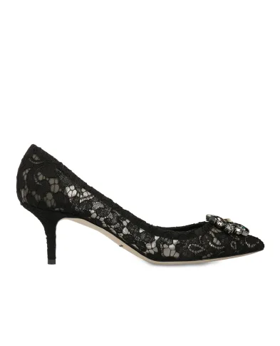 Dolce&Gabbana Кружевные лодочки Rainbow Lace - Артикул: CD0066-AL198