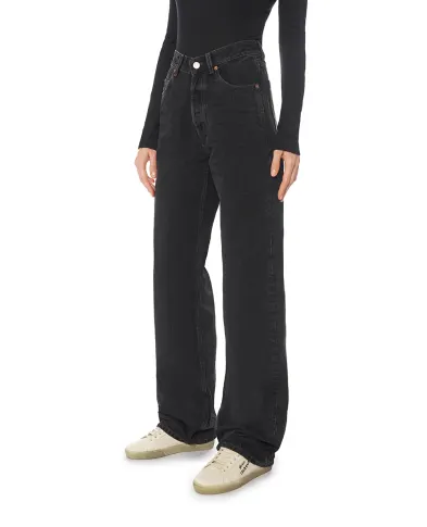 Saint Laurent Джинсы с V-образной талией - Артикул: 834135-Y13MA