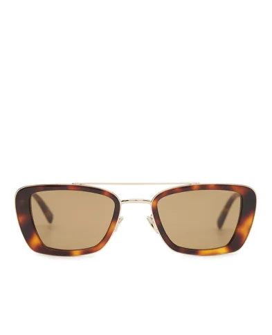 Saint Laurent Очки 825 с принтом - Артикул: 843051-Y9956