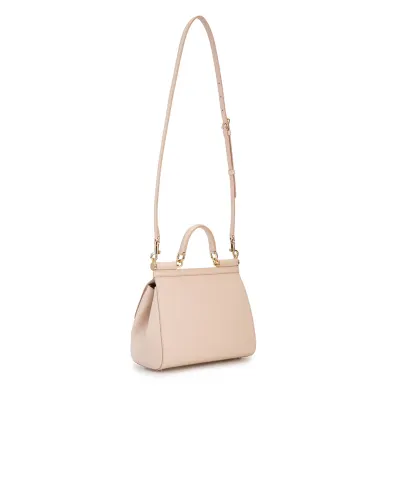 Dolce&Gabbana Кожаная сумка Sicily Large - Артикул: BB6002-B1001