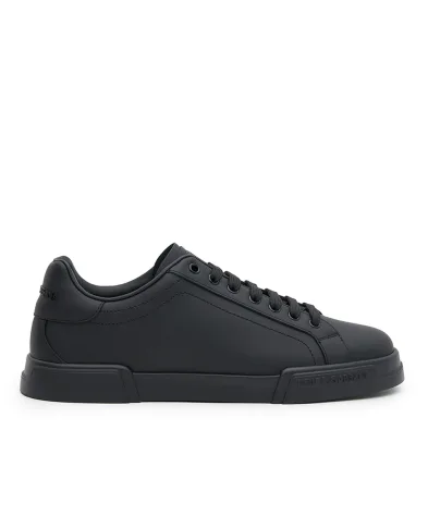 Dolce&Gabbana Шкіряні кеди Portofino - Артикул: CS2332-A1065
