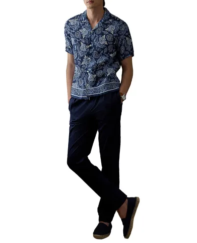 Ralph Lauren Purple Label Льняная рубашка - Артикул: 790964242001