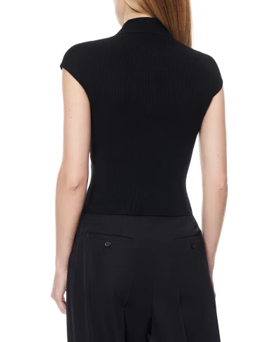 Dolce&Gabbana Поло трикотажне в рубчик - Артикул: FXZ41Z-JFMHG