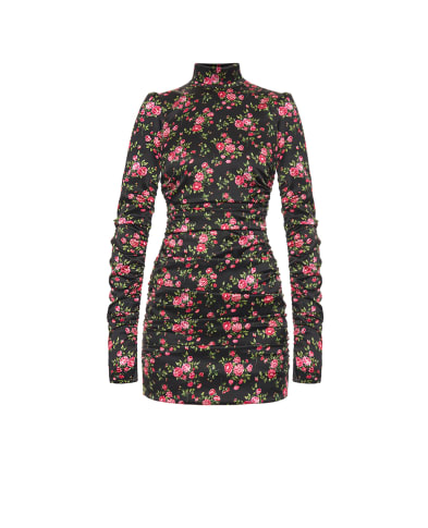 Dolce&Gabbana Сукня з принтом із шовку - Артикул: F60G2T-FSA8G