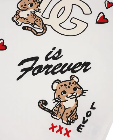 Dolce&Gabbana Детская футболка - Артикул: L1JTEY-G7N2W