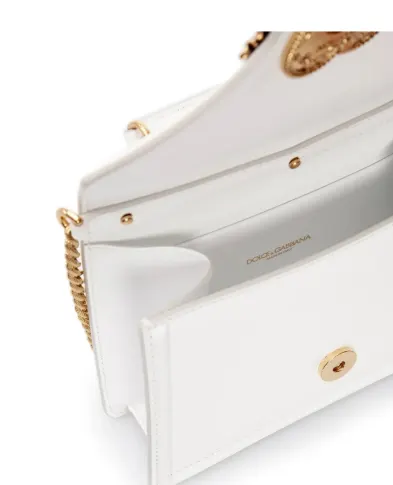 Dolce&Gabbana Кожаная сумка Devotion Small - Артикул: BB6711-AV893