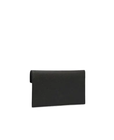 Saint Laurent Кожаный клатч Uptown - Артикул: 565739-1GF0J