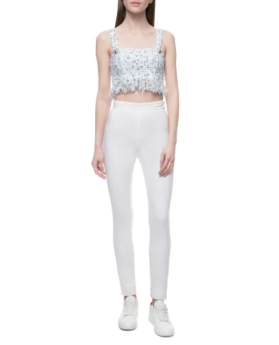Balmain Твидовый топ - Артикул: SF20036K498