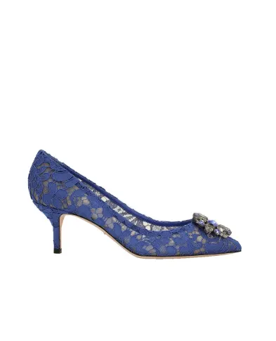 Dolce&Gabbana Кружевные лодочки Rainbow Lace - Артикул: CD0066-AL198-s