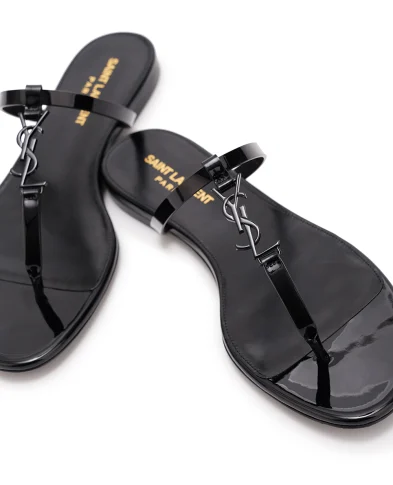 Saint Laurent Шлепанцы Cassandra - Артикул: 776081-1TVVV