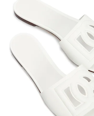Dolce&Gabbana Кожаные мюли - Артикул: CQ0436-AY329