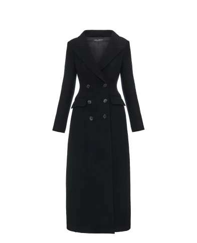 Dolce&Gabbana Пальто двубортное из шерсти - Артикул: F0W5KT-HU2AX