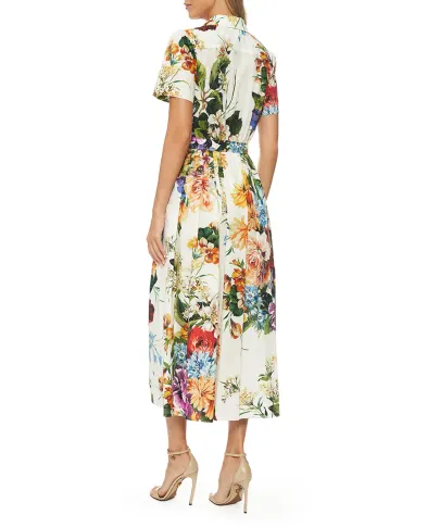 Dolce&Gabbana Сукня з квітковим принтом - Артикул: F6TVLT-HS5TR