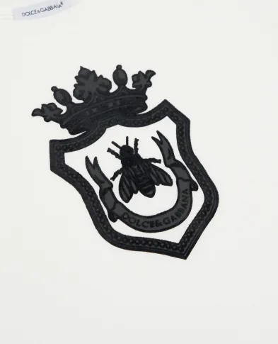 Dolce&Gabbana Детская футболка с принтом - Артикул: L4JTHV-G7PMJ-S