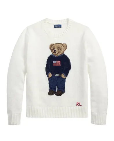 Polo Ralph Lauren Свитер Polo Bear из льна и хлопка - Артикул: 211978359001