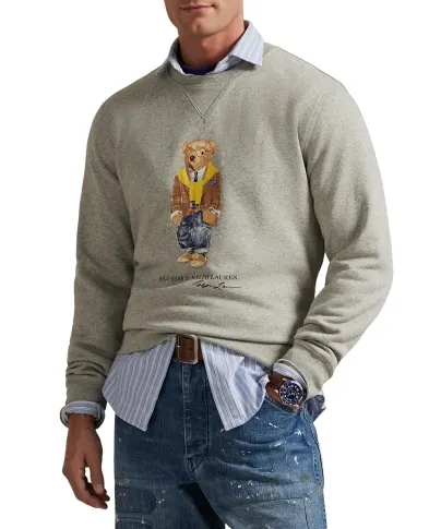 Polo Ralph Lauren Флисовый свитшот Polo Bear - Артикул: 710P04977002