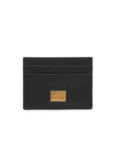 Dolce&Gabbana Шкіряна візитниця - Артикул: BI0330-A9S25
