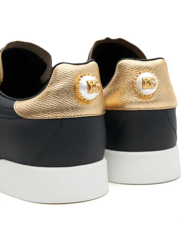 Dolce&Gabbana Сникеры Portofino из кожи - Артикул: CK2329-AN298